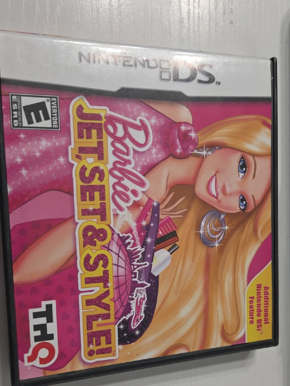 Barbie Jet Set & Style (Nintendo DS) - Pink & Blonde